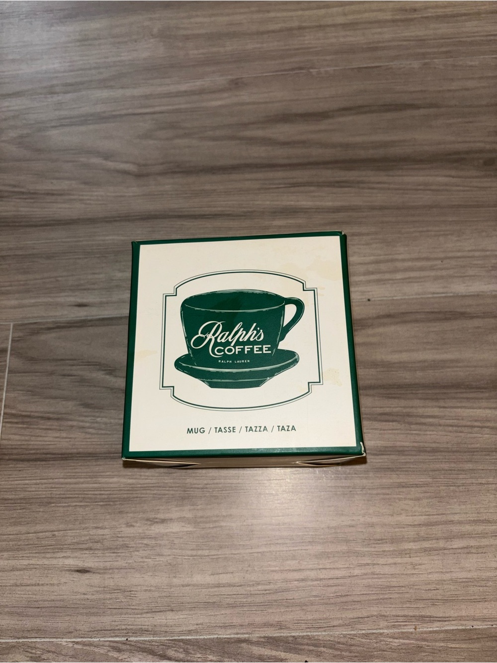 Ralph Lauren Green Coffee Mug